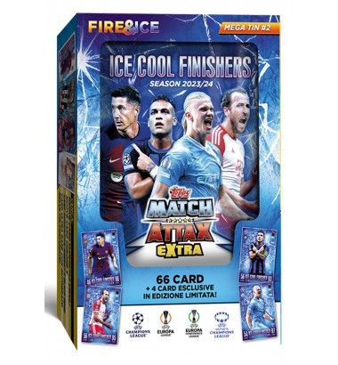 Topps Match Attax Extra Champions League 2023/2024 Mega Tin 2 ICE COOL FINISHERS